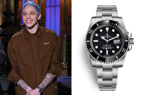 Pete Davidson's Watch Collection .